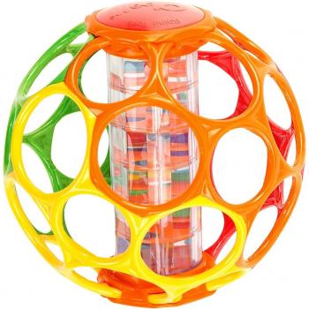 Bright Starts - Pelota Rollin' Rainstick Juguete Multiactividades 1 Ud
