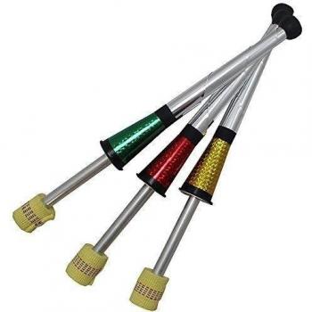 Juggle Dream - Pack de 3 x antorcha Super Nova, Color Rojo/Oro/Verde