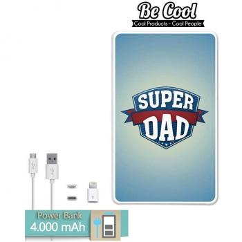 Becool® - Batería Externa Power Bank 4000 mah + Gratis 1 cable USB-MicroUsb