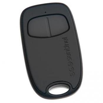 Control Remoto SCS Sentinel de 2 Canales SimplyControl Negro - Alcance 40m en Campo Abierto, Código Secreto AAM0128
