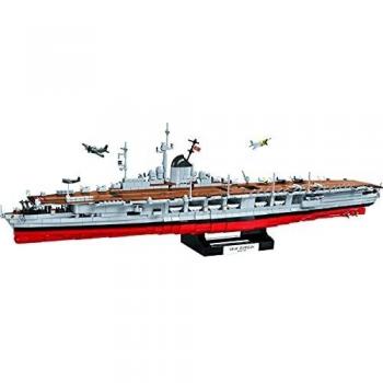 COBI-4826 Juegos de construcción - Colección Histórica WWII Portaaviones Alemán Graf Zeppelin 3136 P1 Pads