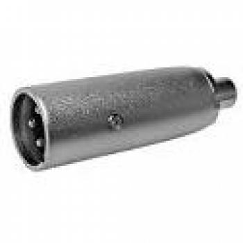Adaptador XLR 3P Macho a RCA Hembra (0.02 m)