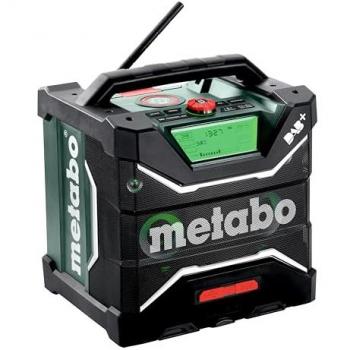 Radio de obra inalámbrica Metabo RC 12-18 32W BT DAB+ con función de carga y sin batería (600779850)