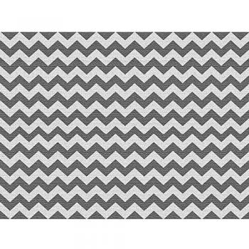 VINILIKO, Alfombra de vinilo, Chevron, Gris, 100x133 cm