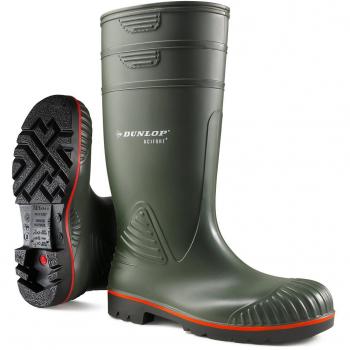 Bota de seguridad impermeable Dunlop Acifort Heavy Duty Verde Talla 43