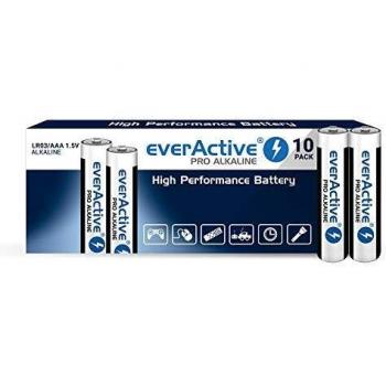 EverActive Pro Alkaline LR03 AAA High Performance Battery Pack (10 Count)