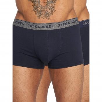 Jack & Jones Vincent Men's Boxer Shorts 2-Pack - Navy Blue - Size S