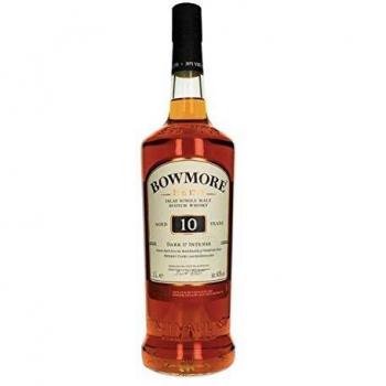 Bowmore 10 Years Old Dark & Intense Single Malt Scotch Whisky 1000ml