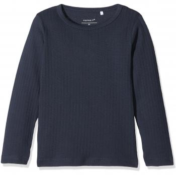 NAME IT Nkmvay Ls Slim Top Noos, Camisa Manga Larga para Niños, Azul