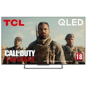 TCL 55C728, Televisor QLED 55 Pulgadas, 4K Ultra HD, Android 11 Smart TV, Dolby Vision-Atmos, Sistema de Sonido Onkyo, 100Hz Motion Clarity, Google Assistant Integrado, Compatible con Alexa