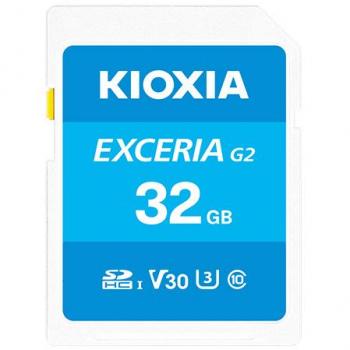 Kioxia Exceria G2 32GB SD Card - UHS-I, Class 10, High-Speed Memory Card