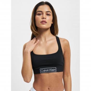 Bralette Reimagined Heritage negro Calvin Klein para mujer - Sujetador Heather negro - Talla XS