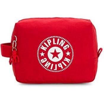Kipling PARAC Bolsa de Aseo, 22 cm, 4.5 litros, Rojo