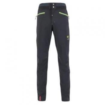 Karpos Pantalones K-performance Rock Climbing Negro para hombre, pantalones de escalada, color negro con detalles en jazmín