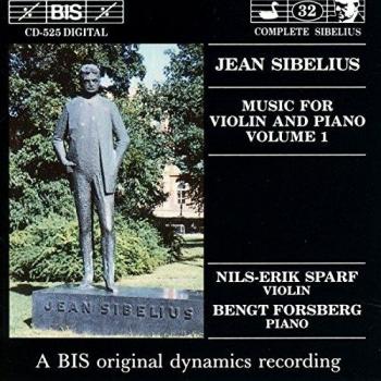 Sibelius : Music for violin and piano, vol 1