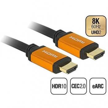 DeLOCK 85728 - Cable HDMI 1,5 m HDMI tipo A (Estándar) Negro, Oro
