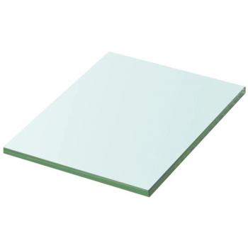 Estante de vidrio claro Day and Night 20x15 cm - Juego de 1 o 2, ideal para oficina, estudio, sala de estar y dormitorio