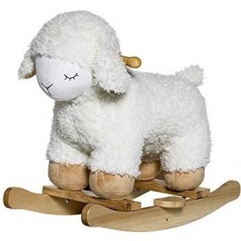 Balancín Oveja Blanca Bloomingville MINI - Juguete de Madera para Niños