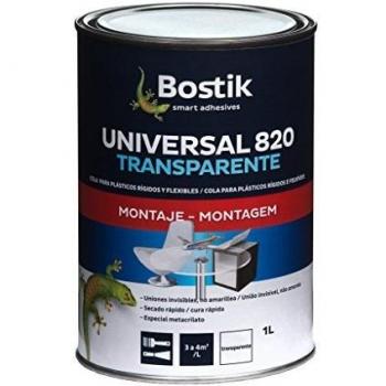 Bostik Findley 30601110 ADHESIVO DE CONTACTO UNIVERSAL 820 Bote de 1 l Transparente, Negro