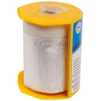 Silverline Tools 100284 - Plástico protector con cinta de pintor y dispensador