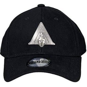 Difuzed Assassin'S Creed Gorra Curvada con Logotipo de Odyssey, Color Negro béisbol, Talla única para Hombre
