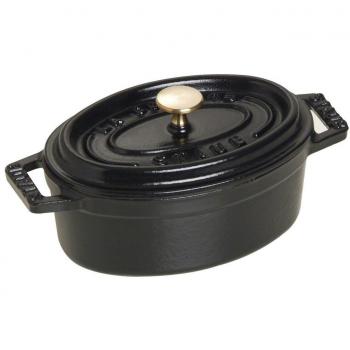 Cocotte Ovalada de Hierro Fundido con Esmalte Interior