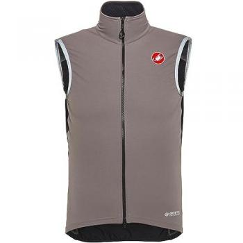 Chaleco cortavientos Castelli Perfetto RoS 2 para hombre en color verde, tejido GORE-TEX INFINIUM™, talla XXL