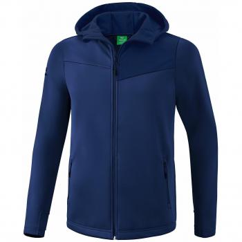 Erima Chaqueta Softshell Performance para Hombre, color new navy, talla M