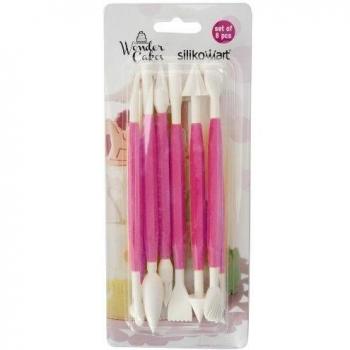silikomart Utensilios para modelar Pasta de azúcar, Color Fucsia