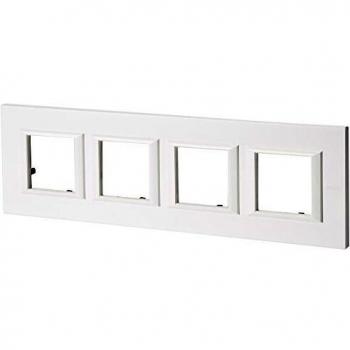 Bticino Axolute Ha4802M4Hhd - Ax-Placa 2X4M Hor Blanco Axol