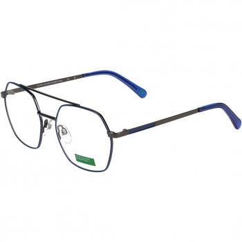 United Colors of Benetton 3065 994 Armazones para Hombre Azules con Lentes Recetados de 53 mm