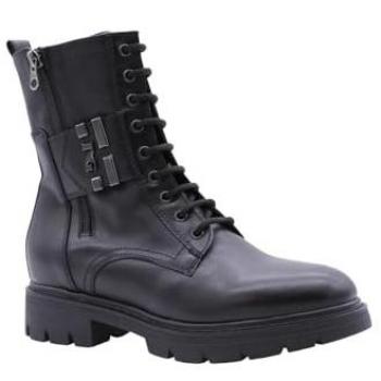Botines de mujer Nero Giardini negros con tacón bloque, modelo I411862, talla 37