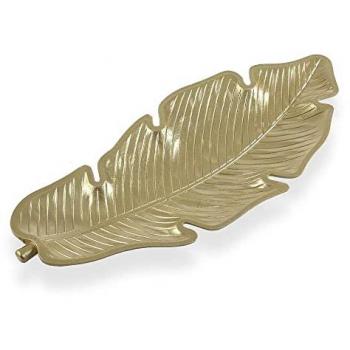 Centro de Mesa Versa MDF Dorado 21 x 2,5 x 49 cm