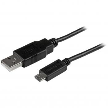StarTech.com 3m 10 ft Long Micro-USB Charge-and-Sync Cable -M/M - USB to Micro USB Charging Cable - 24 AWG