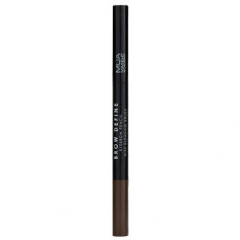 MUA Eyebrow Define Pencil With Blending Brush Dark Brown