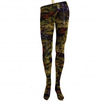 Dolce & Gabbana Black Grapes Print Stockings Tights - M