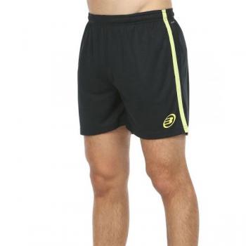 Short Bullpadel Chita Negro - Pantalón corto de pádel para hombre, color negro, fabricado con materiales transpirables y ligeros, diseño moderno y cómodo, ideal para la práctica deportiva