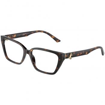 Jimmy Choo JC3008 Women's Eyeglasses Tortoiseshell Size 53 - Blue Light Block Available