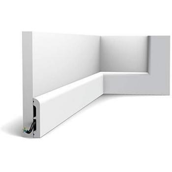 Zócalo Multifuncional Orac Decor SX183 200x1,3x7,5 cm RAL 9003 (Blanco de Seguridad)