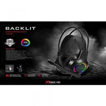 Auriculares estéreo GH-709 con retroiluminación RGB para Smartphone, PC, PS4, Xbox One, Cable 1,8 m