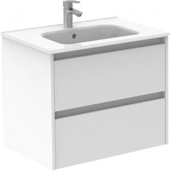 ROYO Sansa Mueble+Lavabo 2 Cajones Blanco - Medida: 70 CMS