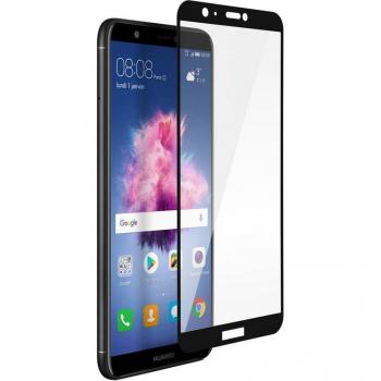 Protector de Pantalla Cristal Templado Antigrietas Borde Negro para Huawei P Smart