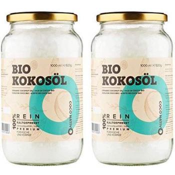 Aceite de Coco CocoNativo Orgánico Virgen Extra Ecologico 2x1000 ml