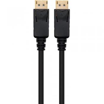 Cable DisplayPort Ewent EC1411 1.2 Macho a Macho 2 Metros Negro