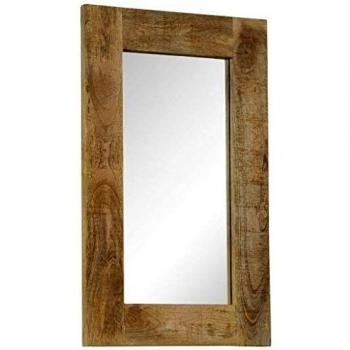 Solid Mango Wood Mirror 50x80 cm