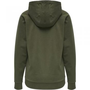 Hummel Women's Hmlgo Logo Hoodie - Regular Fit Cotton Sweatshirt