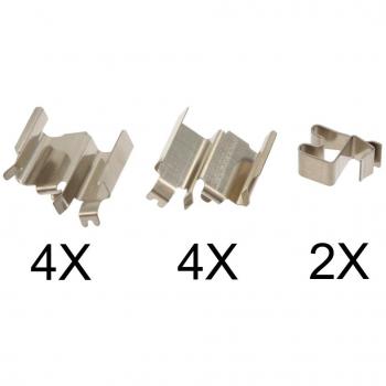 ABS 1244Q Kit de Accesorios, Pastillas de Frenos