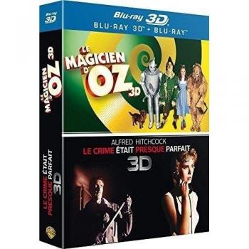 Le magicien d'Oz 3D + Le crime était presque parfait 3D [Francia] [Blu-ray]