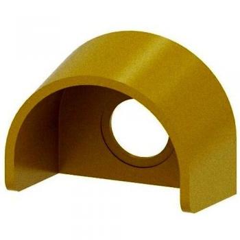Siemens 3SU1900-0DY30-0AA0 Protective Collar for Emergency Stop Mushroom Pushbutton, Blank Yellow, Plastic, Dimensions (L x W x H) 74.8 x 47.5 x 58