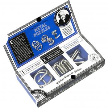 Set de 3 Rompecabezas de Metal E=MC2 - Colección Einstein